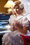 Molly Bennett e a professora de piano