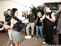 Aletta Ocean - sesso anale in ufficio