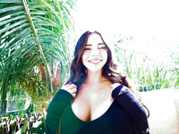 Black-haired bombshell Suttin can't wait to get laid
