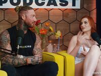 Tattoed girls Abigail Morris and Toochi Kash share the red wolf
