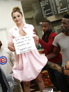 Elektra Rose fucks black guys