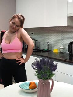 Mary candy after blowjob fucked from behind